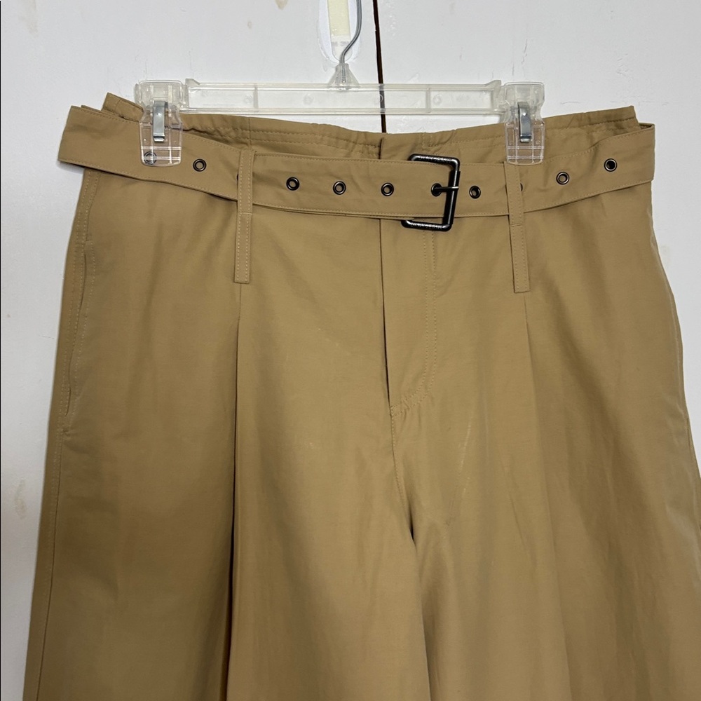 NWT DKNY Jeans cotton high waist blend extra wide leg pants size 10 - Picture 2 of 7